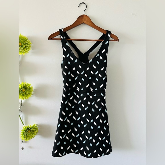 Zara | Jacquard Pinafore Dress stretch - Picture 9 of 9